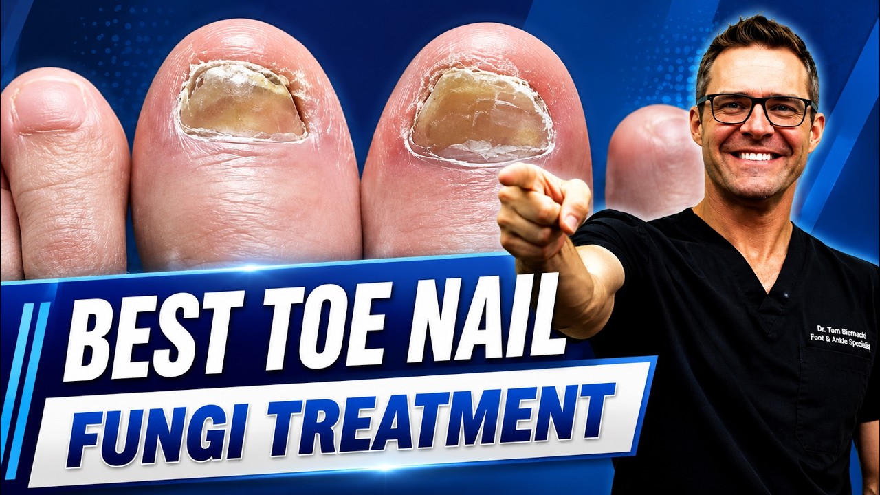 Foot and nail care illustration